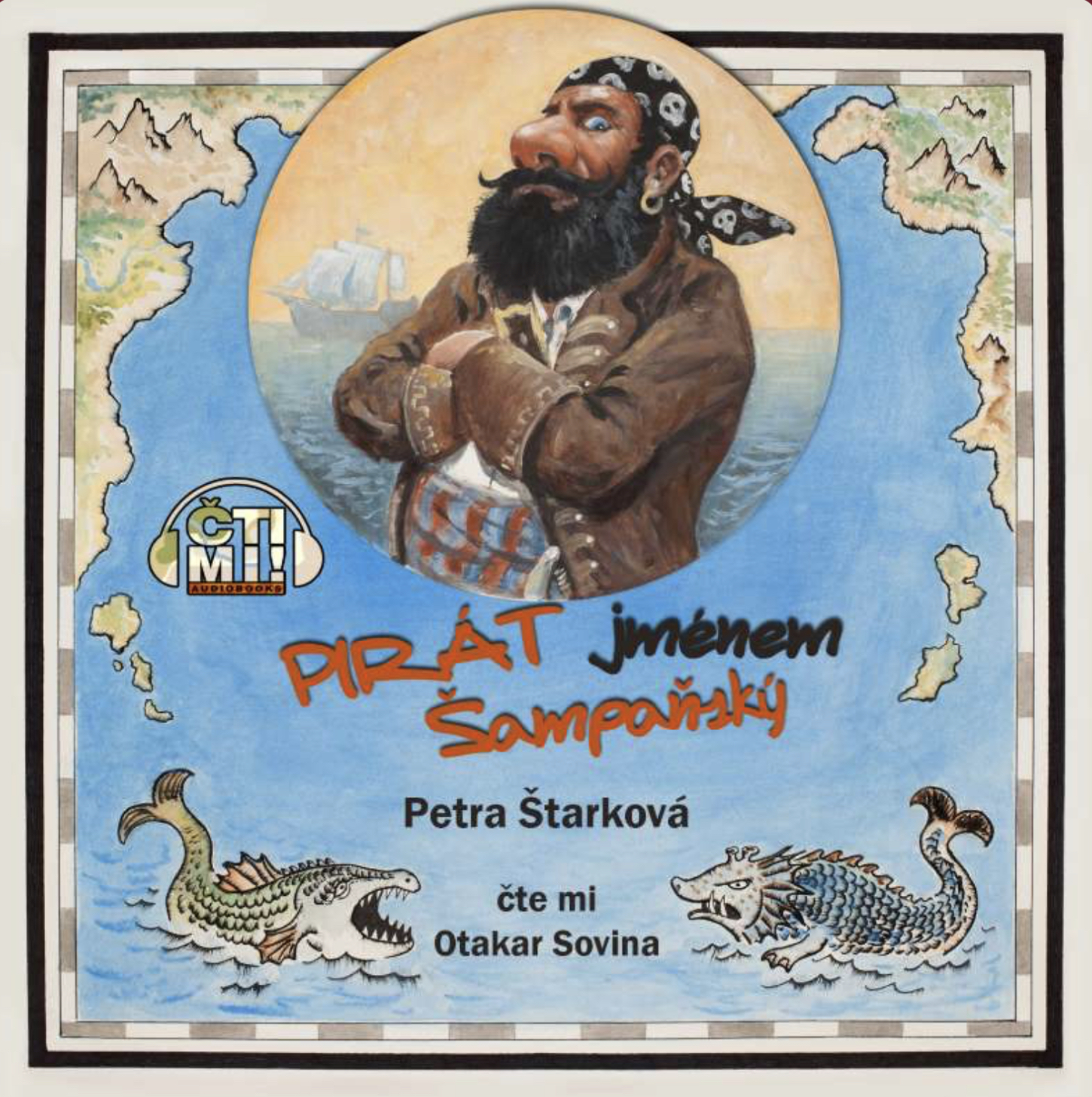 audioknihy Kniha pro děti o pirátovi